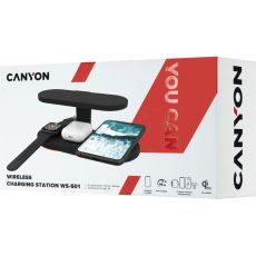 Беспроводное зарядное устройство Canyon WS-501 черный