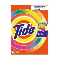 Стиральный порошок Tide Color для цветного белья, автомат, 0,45 кг