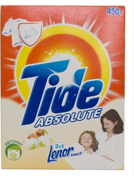 Стиральный порошок Tide автомат Lenor Touch 2 в 1 450г